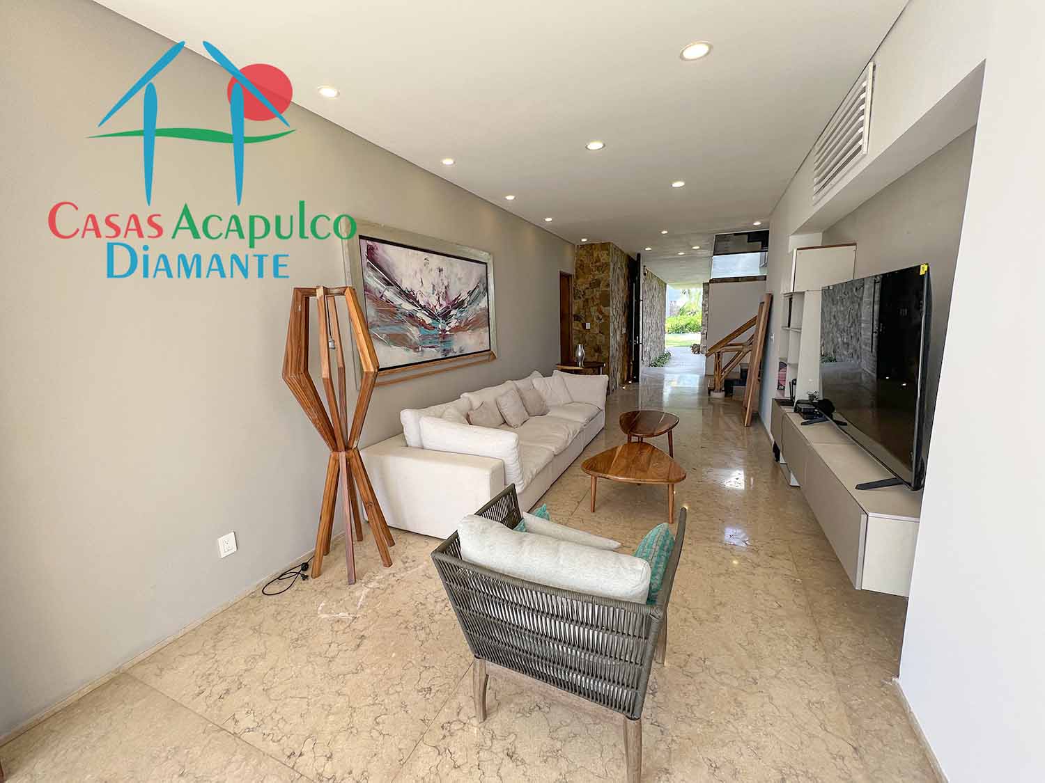 Tres Vidas Villa Palma Estrella - Sala de televisión 1